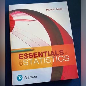 Essential of Statistics Textbook